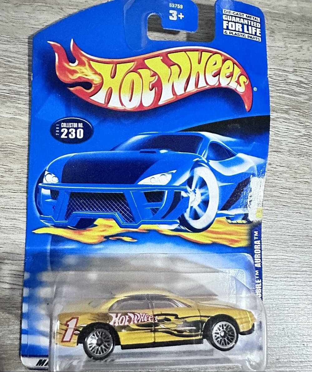 HOT WHEELS OLDSMOBILE OLDS AURORA Collector #230 Hotwheels H80